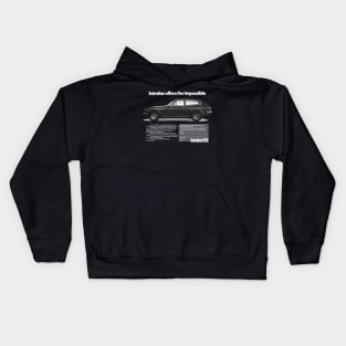 RELIANT SCIMITAR GTE - advert Kids Hoodie